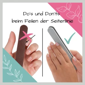 Dos und Donts beim Feilen der Seitenlinie