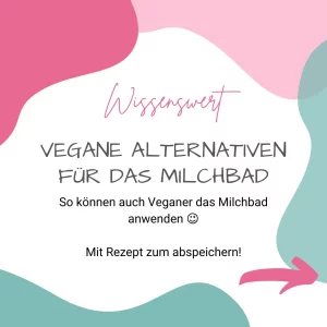 Milchbad für Veganer