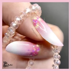 Nagelfolien-Babyboomer-Pink-Glitter-LoewenAr-2